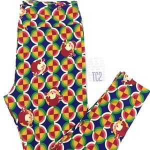 Lularoe Holiday Leggings, Size Adult TC2